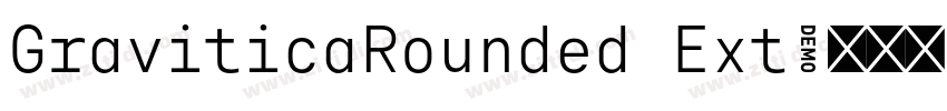 GraviticaRounded Ext字体转换